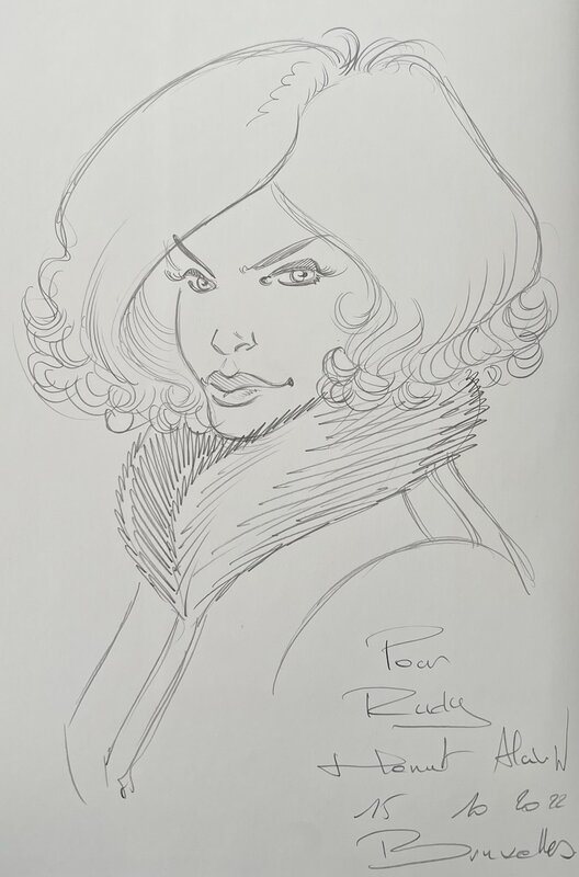 Alain Henriet, Dent d'Ours - Dédicace - Sketch