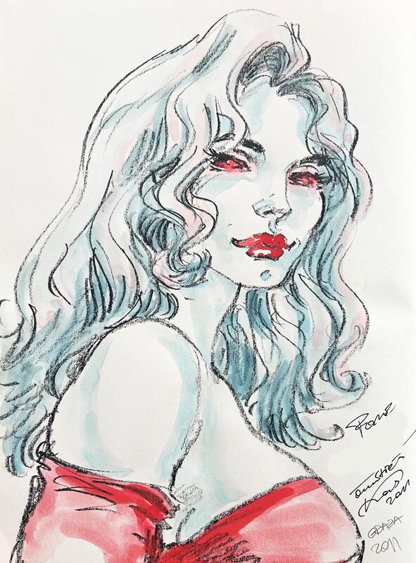 Kas, Graza, Halloween blues (tome 1) - Sketch