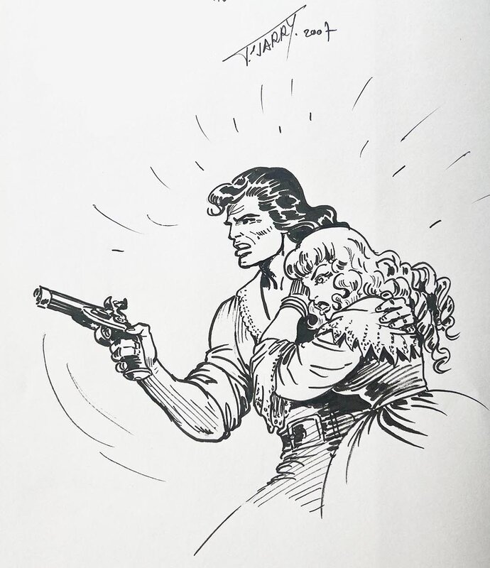 François Jarry, Les fils de l'aventure (tome 2) - Sketch