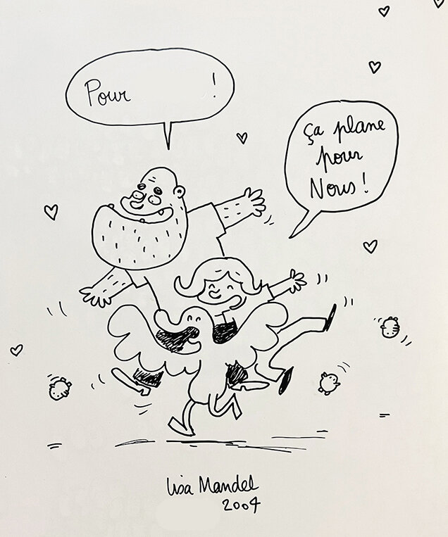 Lisa Mandel, Nini Patalo (tome 2) - Dédicace