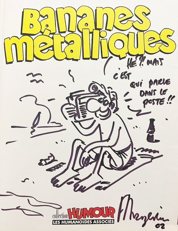 Bananes métalliques by Frank Margerin - Sketch