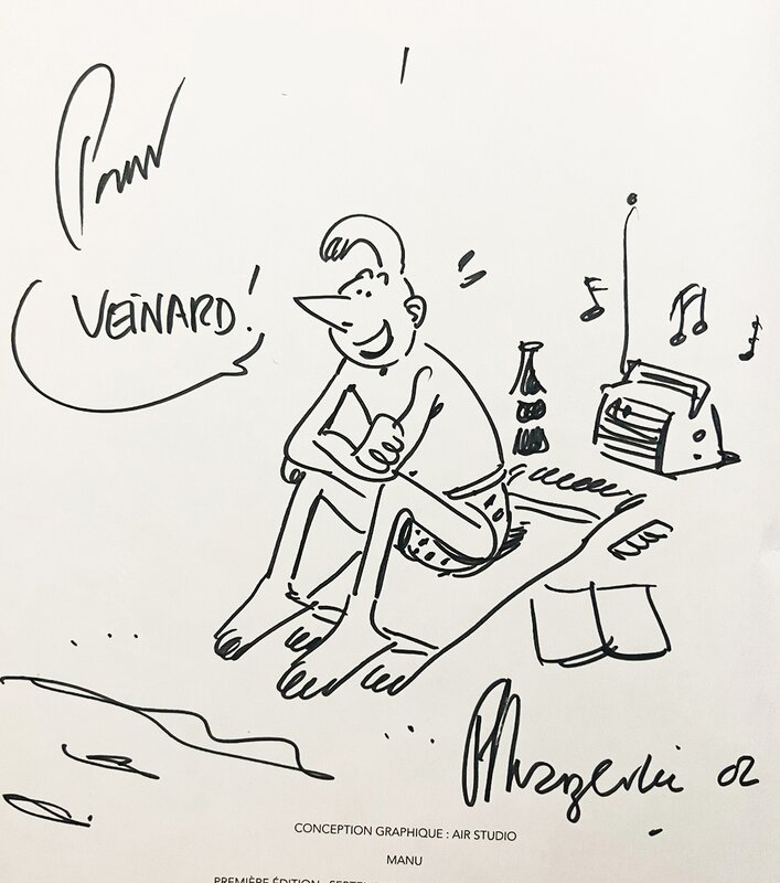 Frank Margerin, L'insupportable Manu - Sketch
