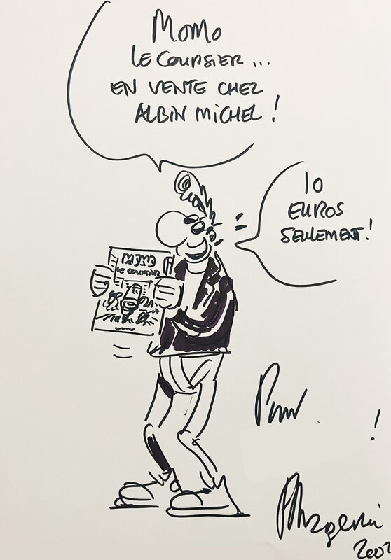 Week-End motard by Frank Margerin - Sketch