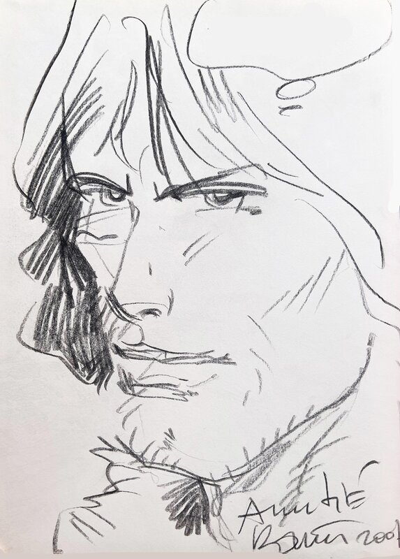 Thorgal (tome 23) by Grzegorz Rosinski, Jean Van Hamme - Sketch