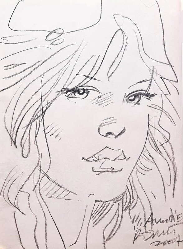 Thorgal (tome 25) by Grzegorz Rosinski, Jean Van Hamme - Sketch