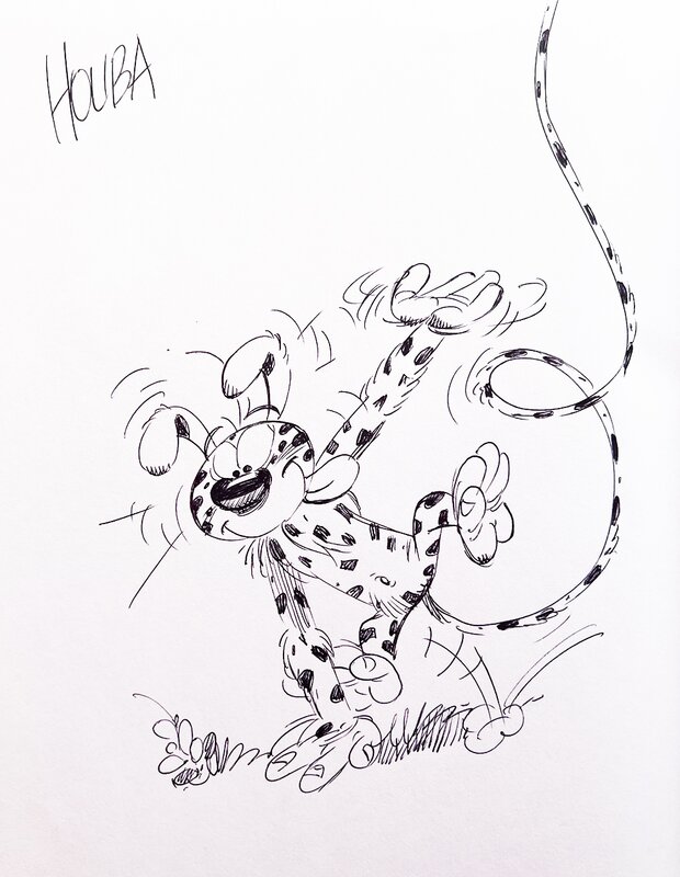 Batem, Yann, André Franquin, Marsupilami (tome 9) - Dédicace