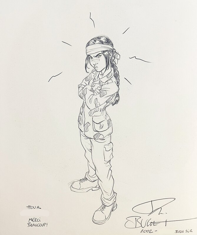 Sillage (tome 5) by Philippe Buchet, Jean-David Morvan - Sketch