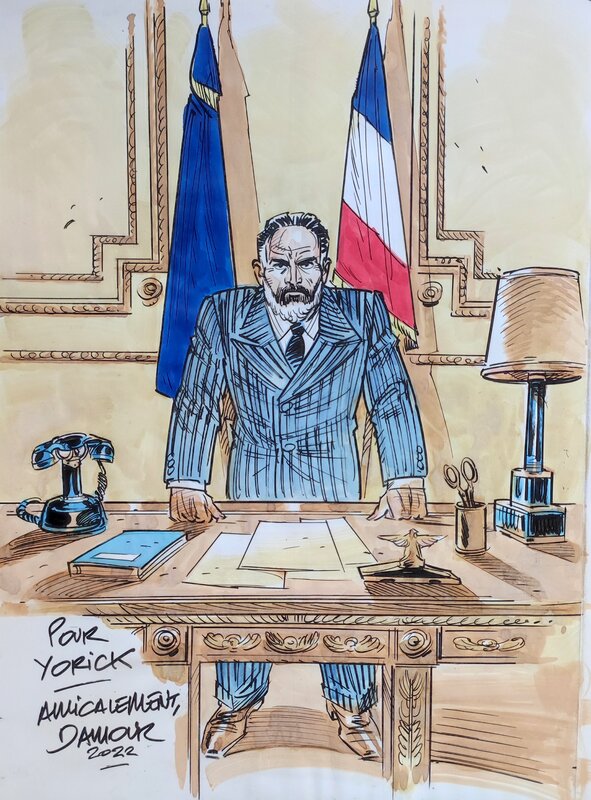 Damour, La cagoule un fascisme à la française T.3 La charge du sanglier - Sketch
