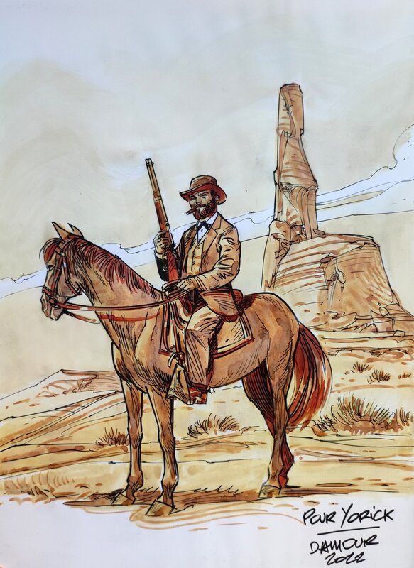 Damour, Pinkerton Dossier Abraham Lincoln 1861 - Sketch