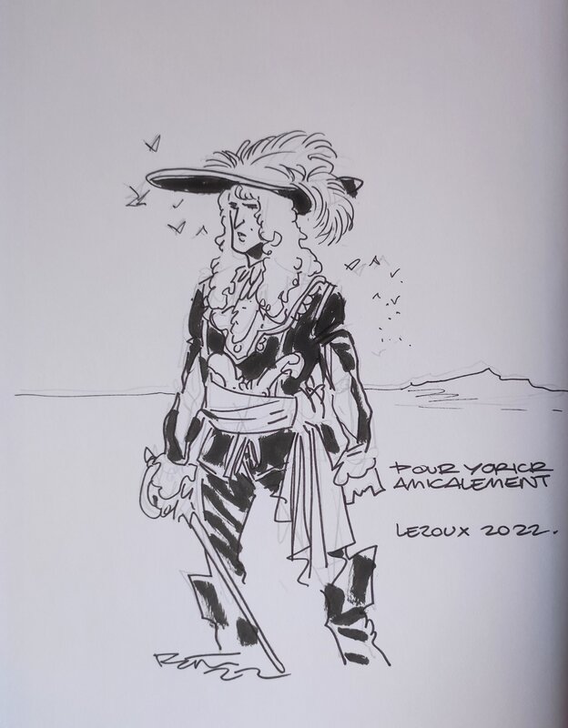 Nicolas Bègue, L'ange d'Yeu T.2 Pierre-Levée - Sketch