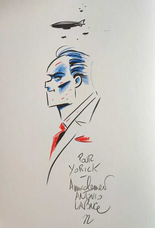 Antonio Lapone, Adam Clarks (one shot) - Sketch