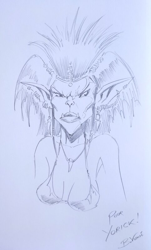 Bojan Vukic, Orcs & Gobelins T.4 Sa'ar - Sketch
