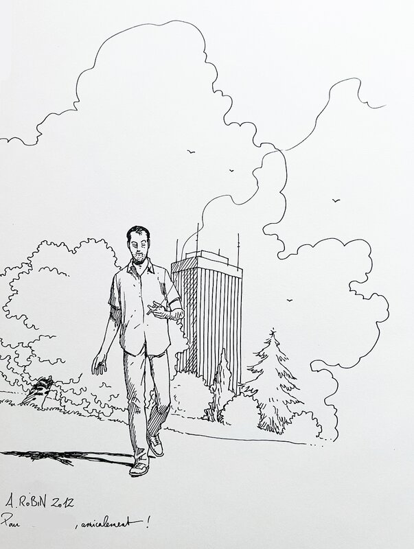 Borderline (tome 1) by Alexis Robin - Sketch