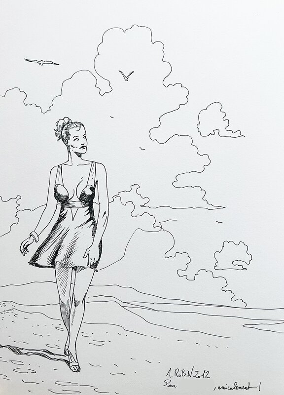 Borderline (tome 2) by Alexis Robin - Sketch