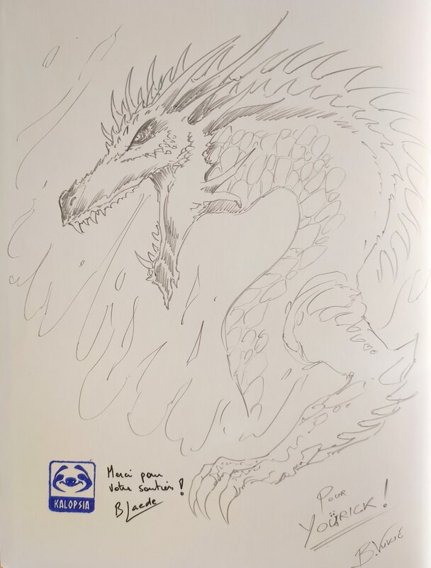 Bojan Vukic, Blaede, Seeds of Wars T.1 Les dieux célestes - Sketch