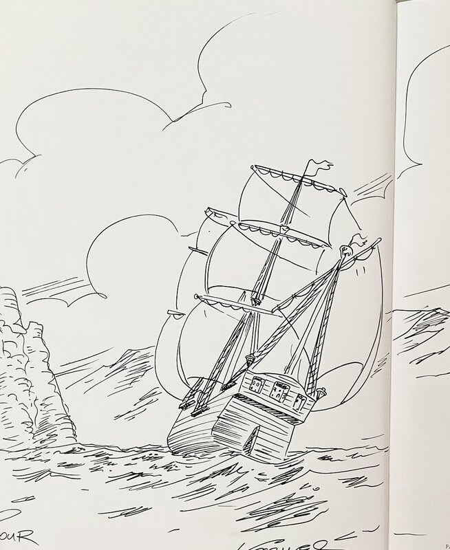 Islandia (tome 1) by Marc Védrines - Sketch