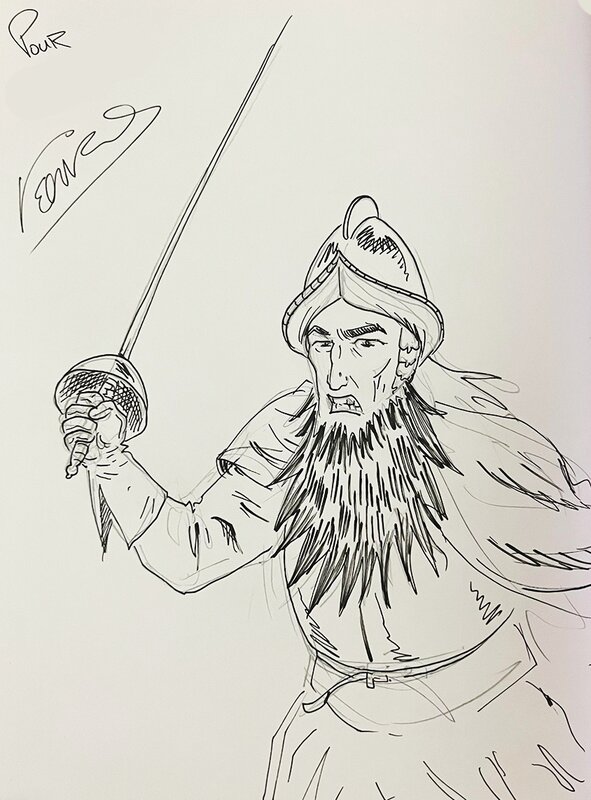 Islandia (tome 3) by Marc Védrines - Sketch
