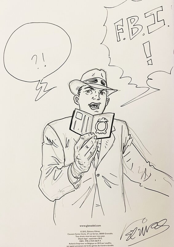 Marc Védrines, La Main de Dieu (tome 1) - Sketch