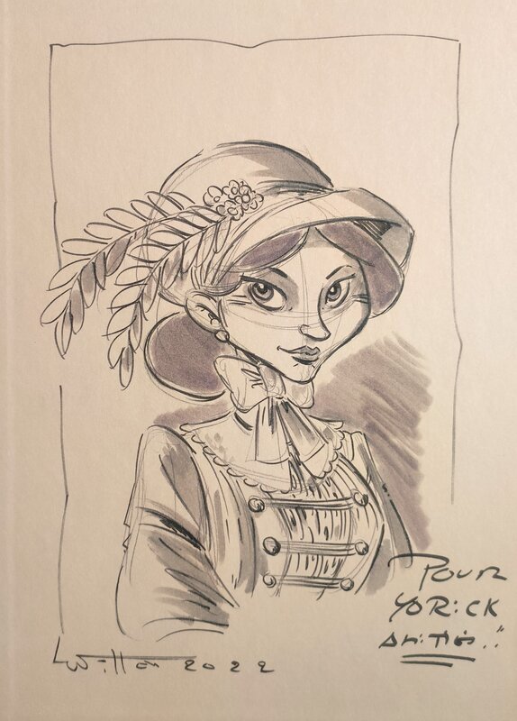 Etienne Willem, La fille de l'exposition universelle Paris 1878 - Sketch