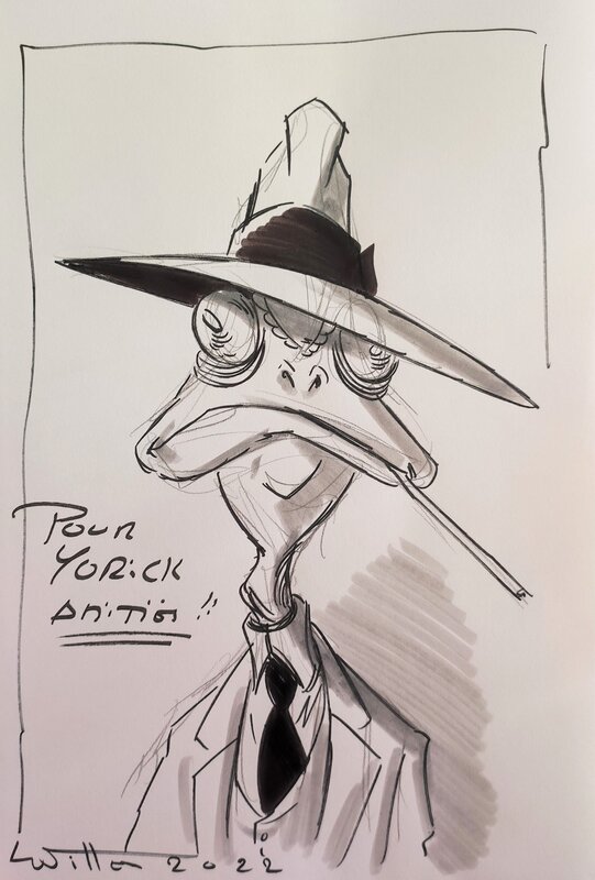 Etienne Willem, Les ailes du singes T.3 Chicago - Sketch