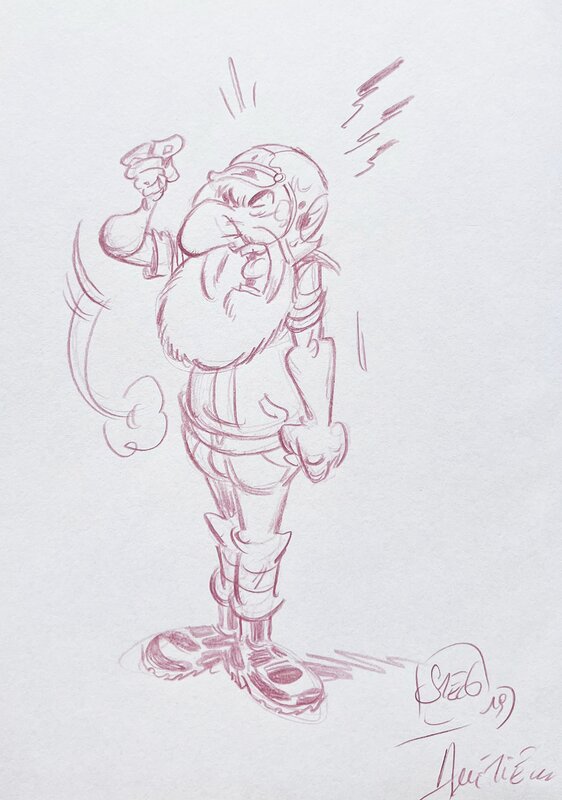 Stédo, Christophe Cazenove, Les Pompiers (tome 19) - Sketch