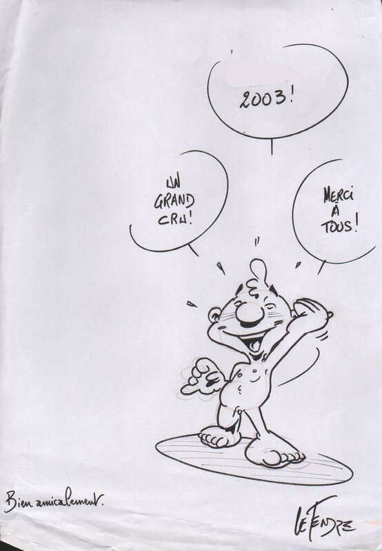 Serge Le Tendre - Dédicace