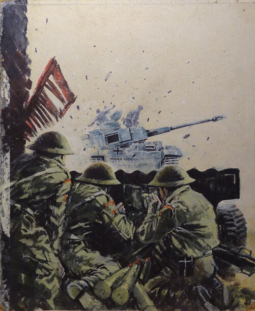 Graham Coton | 1970 | War Picture Library 0598 The bogus general original - Original Cover