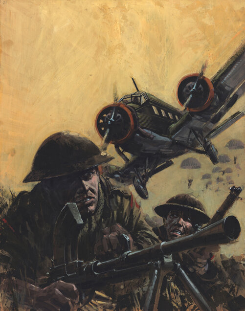 Graham Coton | 1976 | War Picture Library 1158 The day of the avenger - Original Cover