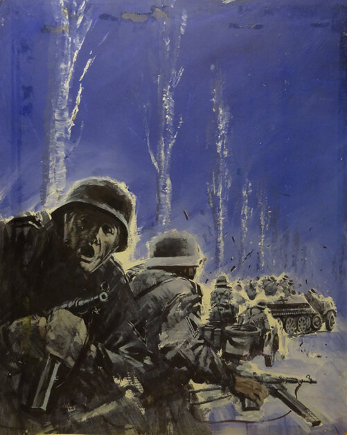 Graham Coton | Battle Picture Library 0593 Double ambush - Original Cover