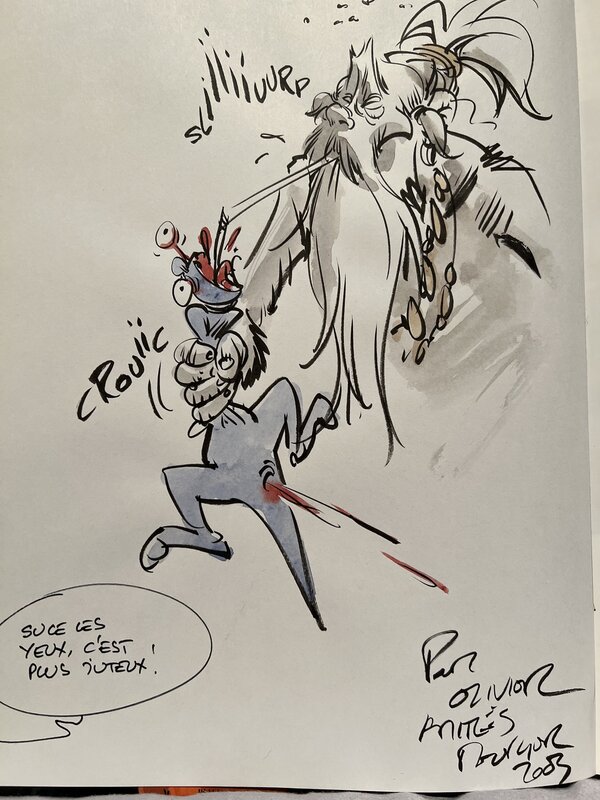 Trolls de Troy par Jean-Louis Mourier, Scotch Arleston - Dédicace
