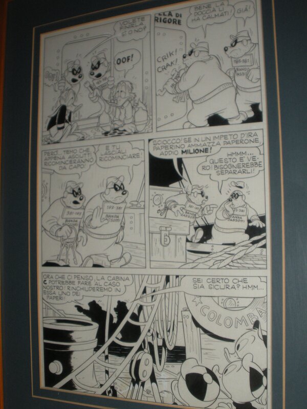 Romano SCARPA, Paperino e la scuola dei guai, 1958 - Comic Strip