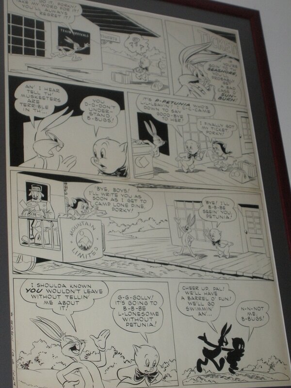 Tom McKimson,  Looney Tunes and Merrie melodies # 67, 1947 - Comic Strip