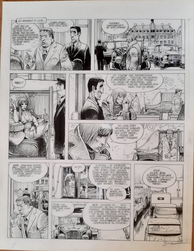 Enki Bilal, La ville qui n'existait pas - Comic Strip