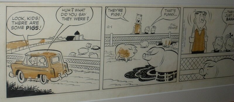 Dik Browne, Dik BROWN, Hi & Lois, 1956 - Comic Strip