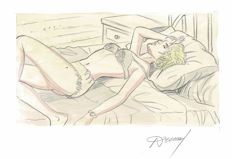 Jessica Blandy by Renaud - Original Illustration