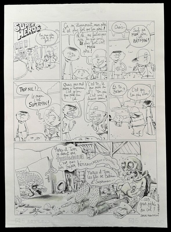 Super Héros by Laurent Houssin - Comic Strip