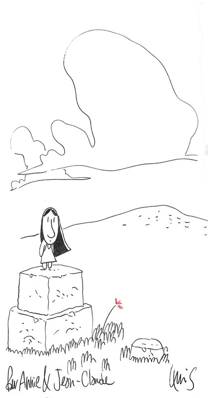Coquelicots d'Irak by Lewis Trondheim, Brigitte Findakly - Sketch