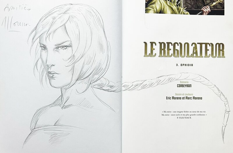Marc Moreno, Eric Corbeyran, Le Régulateur (tome 3) - Sketch