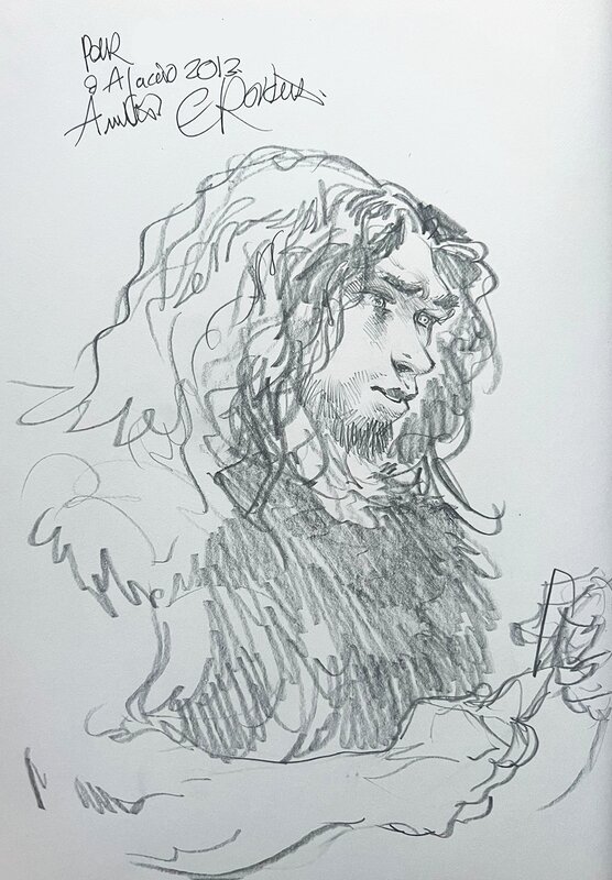 Néandertal (tome 1) by Emmanuel Roudier - Sketch