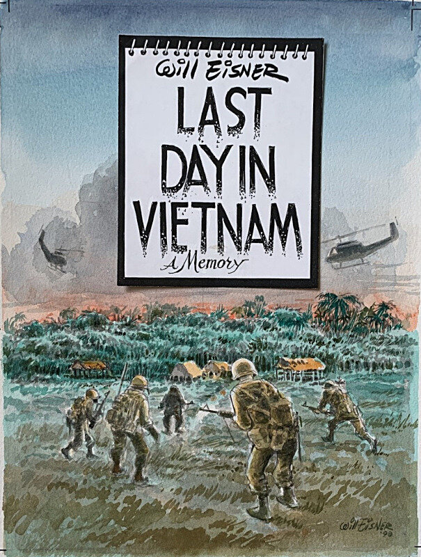 Last day in Vietnam by Will Eisner - Original Cover