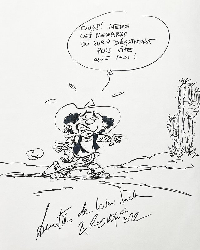 Loser Jack (tome 1) by Michel Rodrigue, Erroc - Sketch