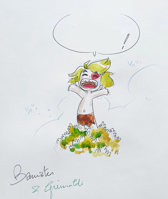 Bannister, Grimaldi, Tib et Tatoum (tome 4) - Sketch