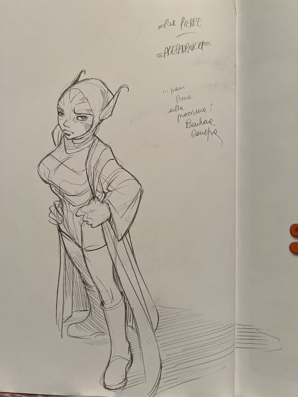 Sky-Doll by Alessandro Barbucci - Sketch