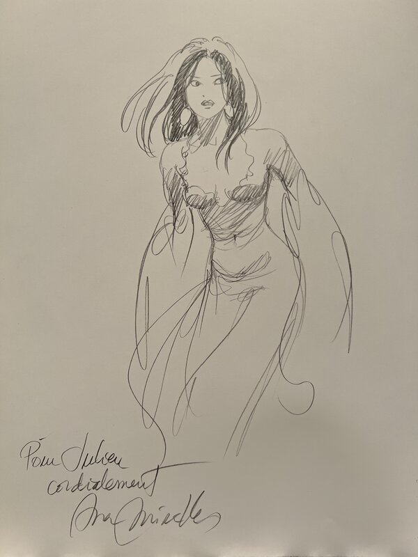 Djinn by Ana Mirallès, Jean Dufaux - Sketch