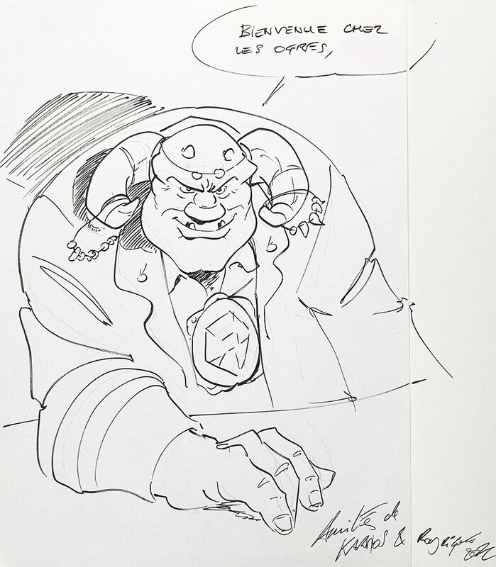 Michel Rodrigue, Le Maître des Ogres (tome 3) - Sketch
