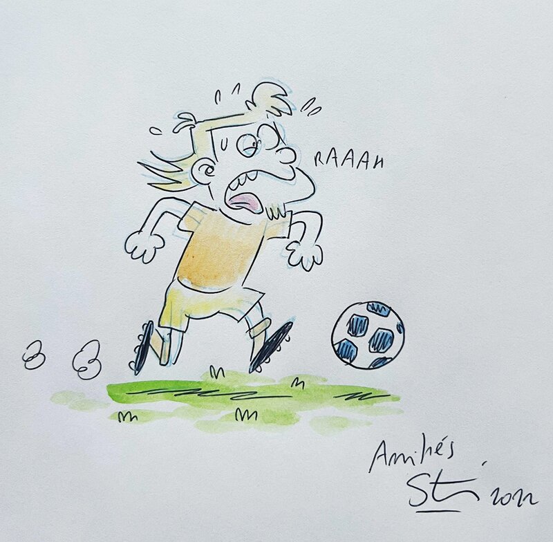 Sti, Les Foot-maniacs (tome 20) - Sketch