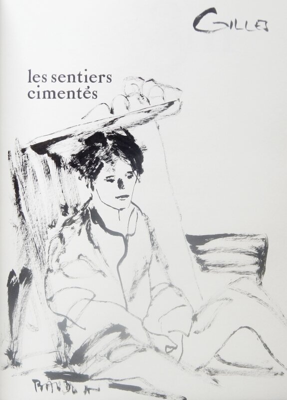 Edmond Baudoin, Les sentiers cimentés - Sketch