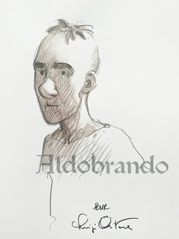 Aldobrando by Luigi Critone, Gipi - Sketch