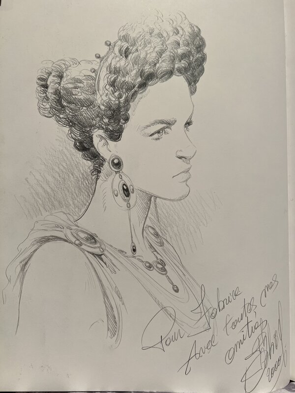 Murena by Philippe Delaby - Sketch