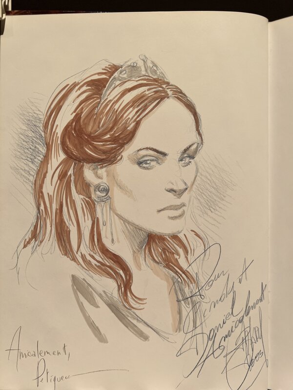 Murena by Philippe Delaby, Jérémy - Sketch